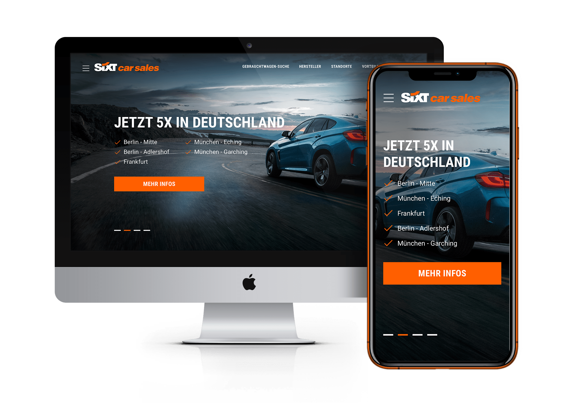 Palmy Studio - SIXT Car Sales - web design website development ux design ui design branding