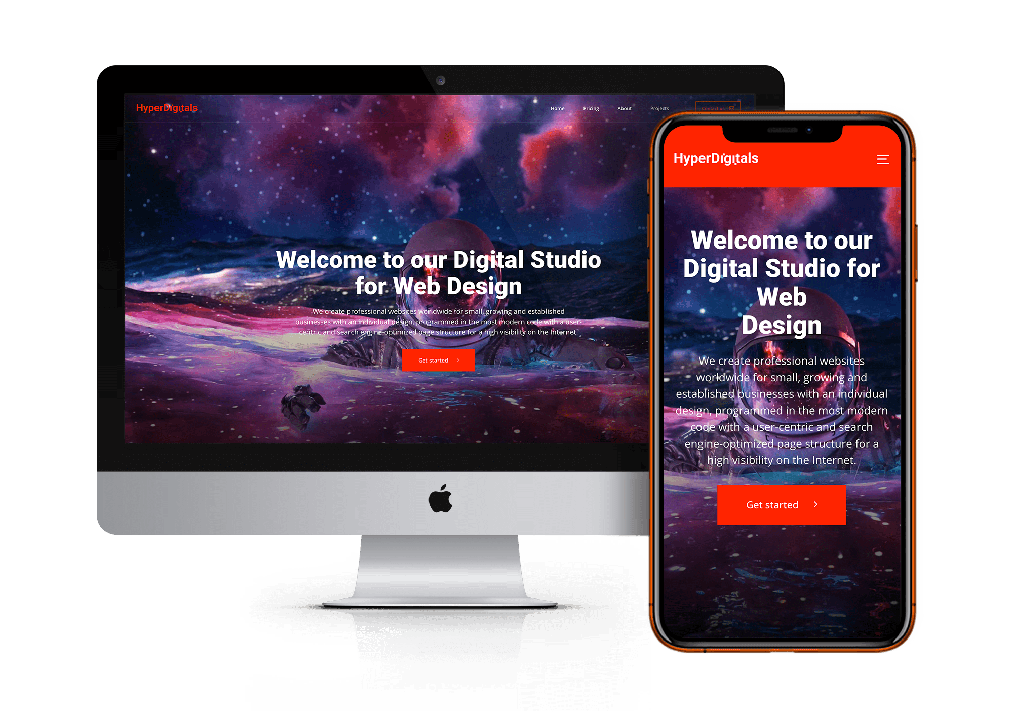 Palmy Studio - Hyperdigitals - web design website development ux design ui design branding