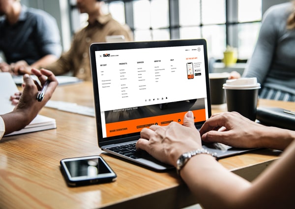 Palmy Studio - SIXT Navigation Redesign - web design website development ux design ui design branding